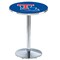 Holland Bar Stool Co 42" Chrome Louisiana Tech Pub Table L214C4228LaTech - alternate 1
